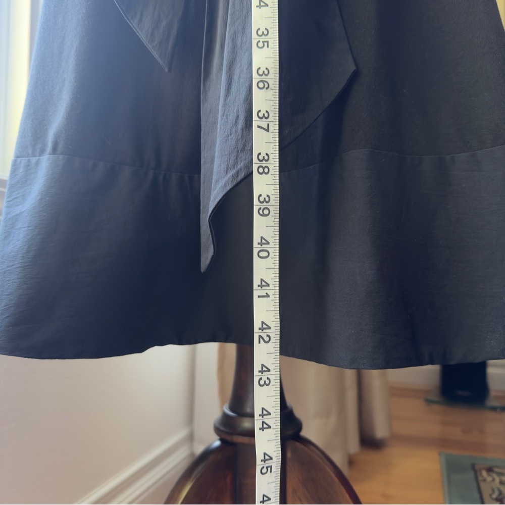 ME+EM Black Maxi Wrap Shirt Dress - Picture 8 of 14